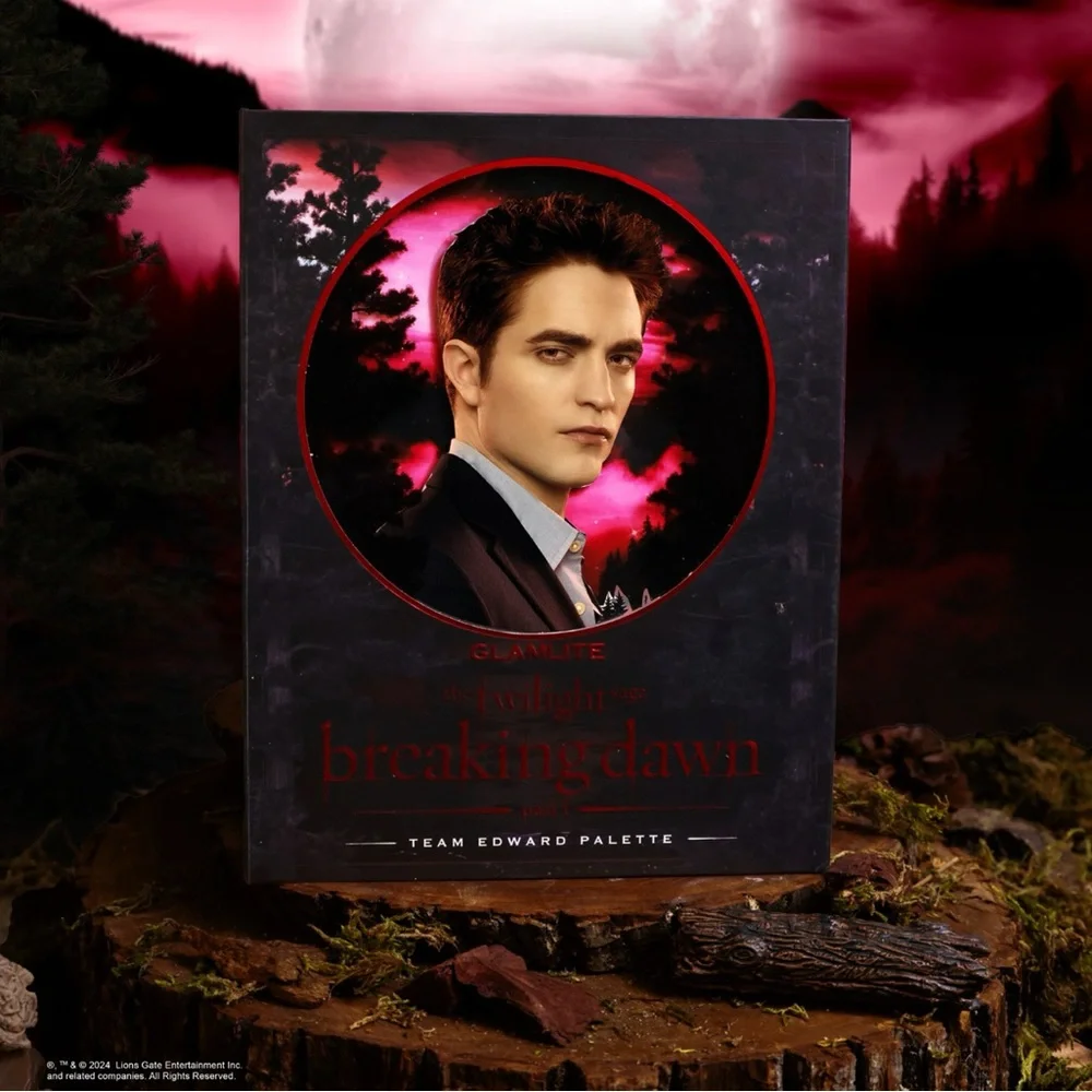 Glamlite X The Twilight Team Edward Eyeshadow Palette -BNIB